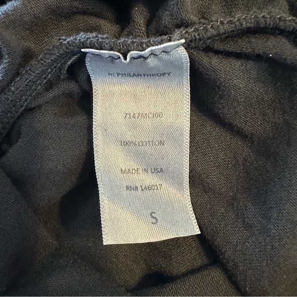 N:Philanthropy Charley Mini Dress in Black Cat Cutout Neckline size Small NWT - Picture 10 of 12